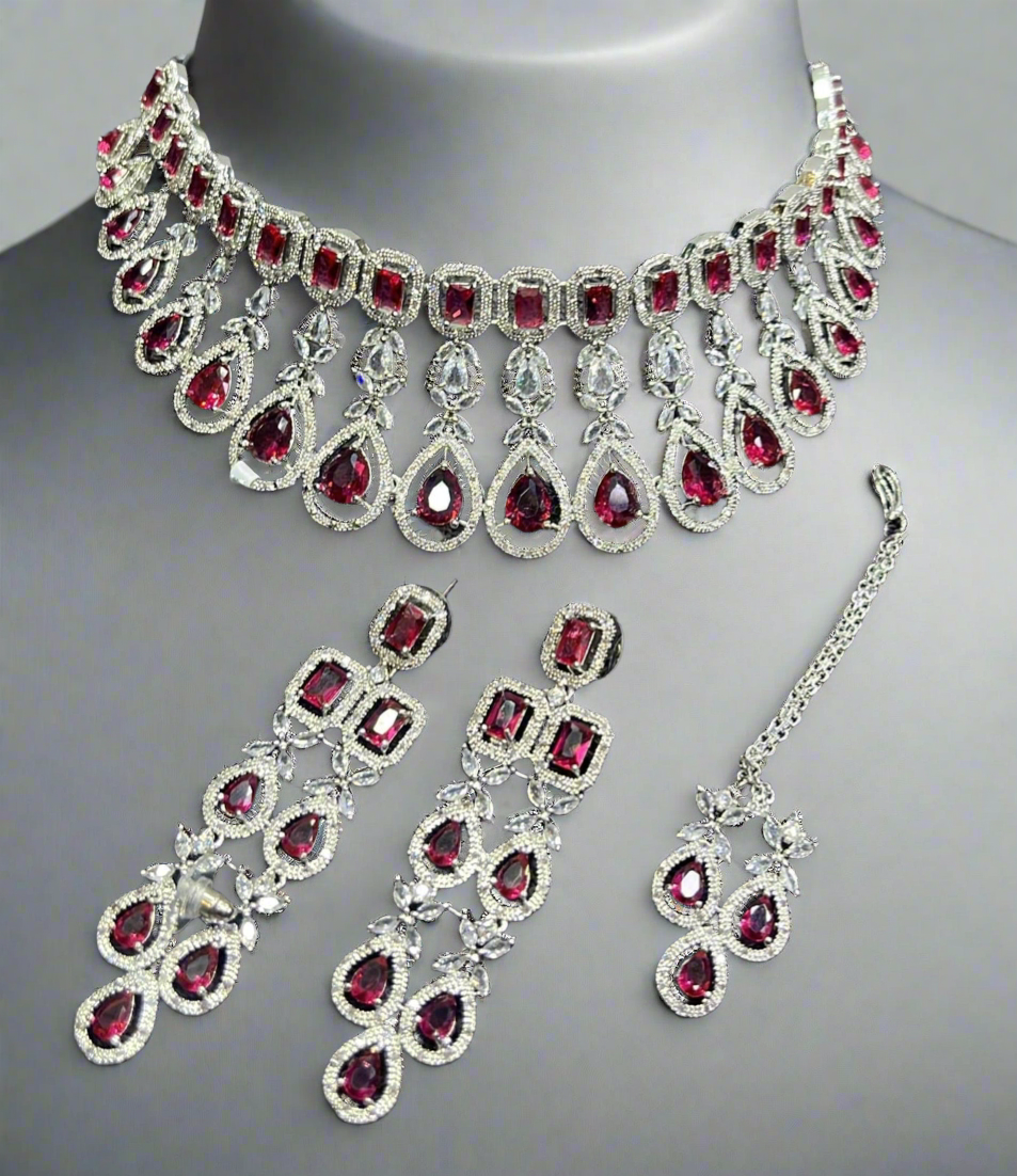 AD stone choker set